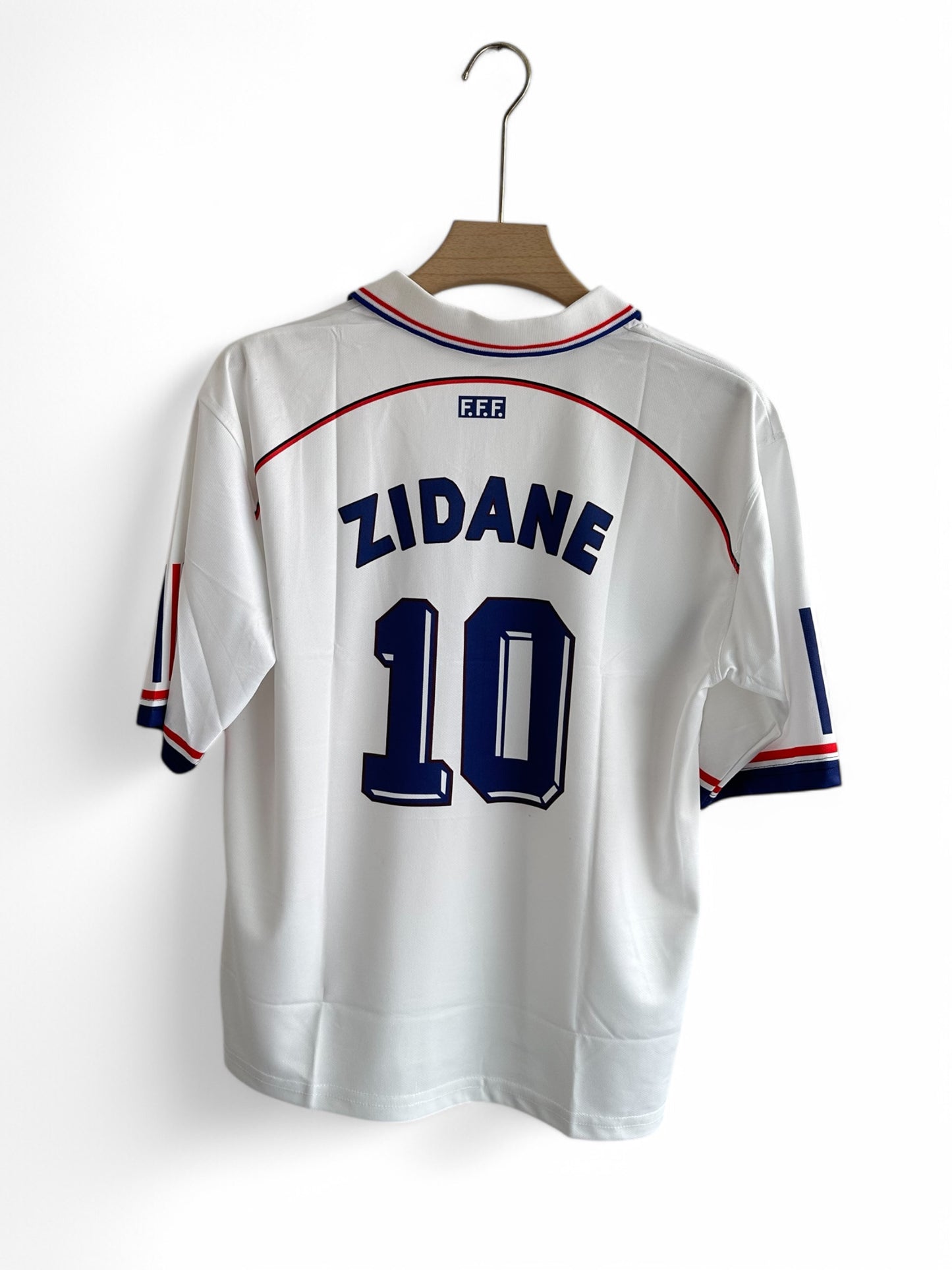 Zidane Five Sleeve  FRANCE 1998 WORLD CUP AWAY