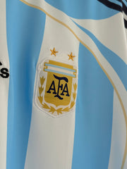 Messi-19 Argentina 2006 Home kit Five sleeve with embroidery