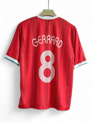 Gerrard -8 Liverpool FC 1993/95 Five sleeve with Embroidery