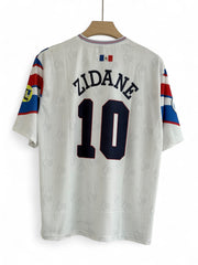 Zidane-10 France 1996 Five sleeve with Embroidery