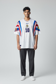 Zidane-10 France 1996 Five sleeve with Embroidery