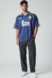 Raul-7 Real Madrid 1998/99 Third kit Five sleeve with Collar