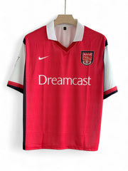 Berkamp-10 Arsenal 1999/2000 Five sleeve with collar