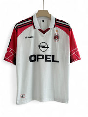 Maldini0-3 Ac Milan 1997/98 Five sleeve with collar