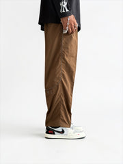 Premium straight-fit track pants for a clean, modern look. A2 full brown